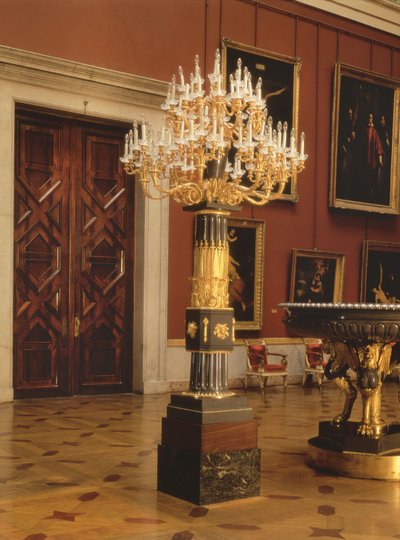 Candelabro, Fabbrica di Kolyvan, 1805 da Andrei Nikiforovich Voronikhin